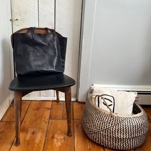 Madewell Transport Tote Navy Blue